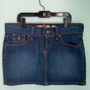 Old Navy Jean mini skirt
